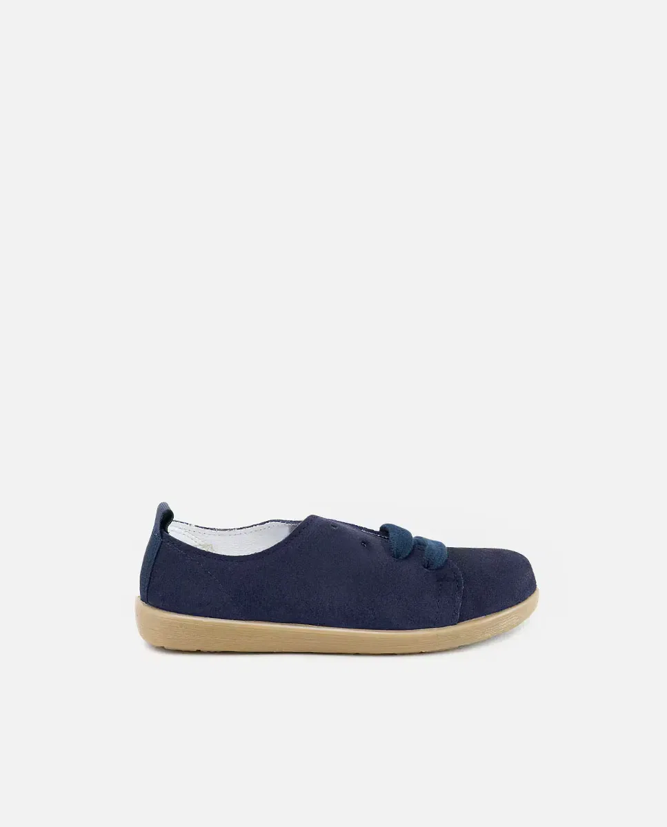 Детские туфли-лодочки для мальчиков из замши Bluchers Eli 1957, Azul Marino