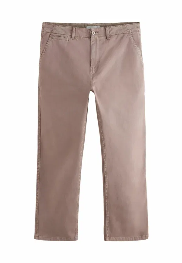 Брюки чинос Next Regular fit authentic washed, розовый