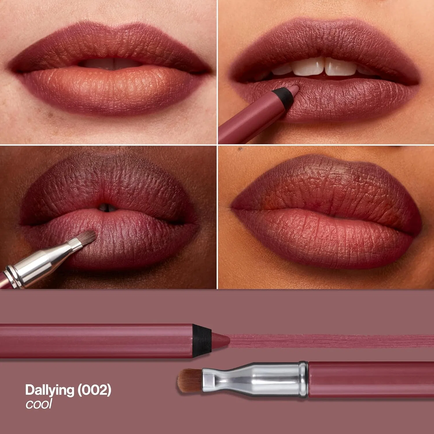 Карандаш для губ, глаз и лица Revlon ColorStay Multi Liner, коричневый — фото 2