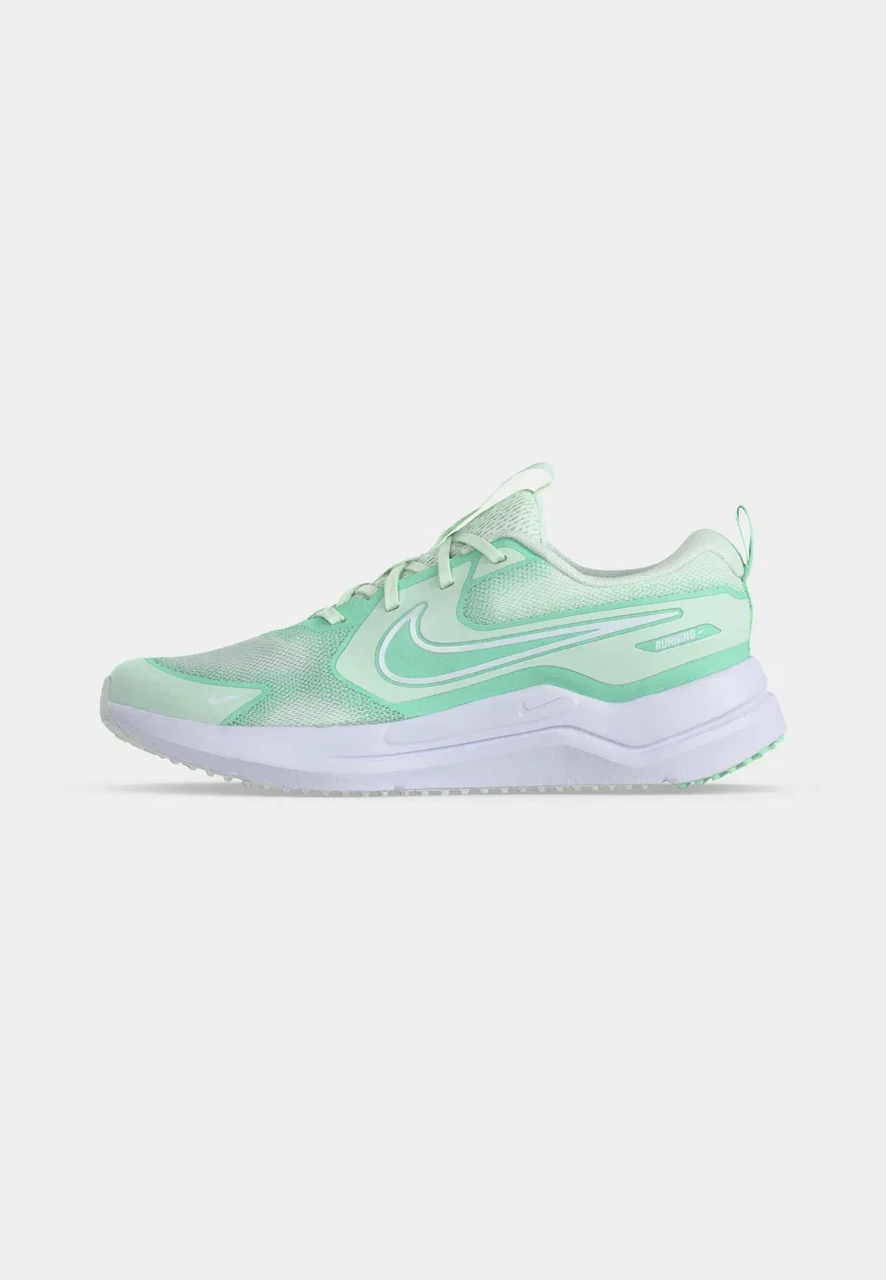 Кроссовки Cosmic Runner унисекс для бега по улицам Nike Performance, Barely Green/White/Arctic Green — фото 2