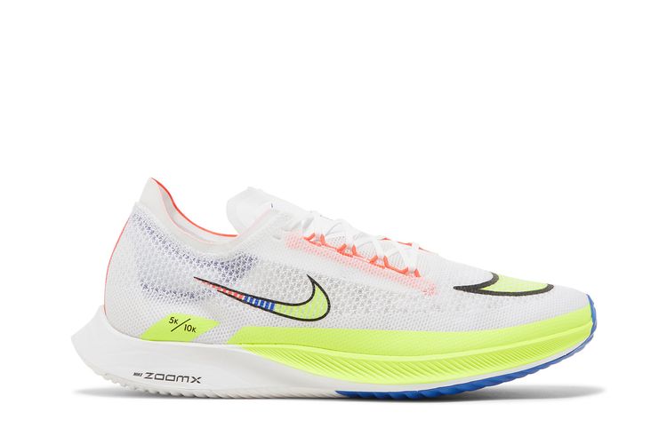 

Кроссовки ZoomX Streakfly Premium 'White Racer Blue Volt', белый