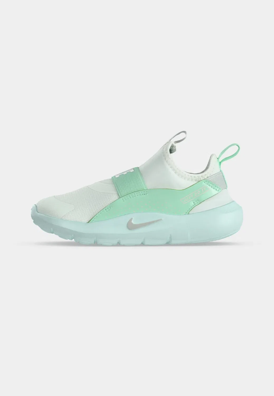 Кроссовки для бега по шоссе Flex Runner 4 TD унисекс Nike Performance, Summit White/Photon Dust/Arctic Green/Barely Green — фото 2