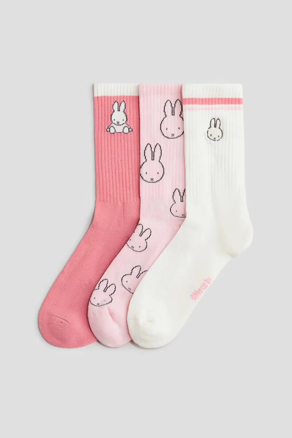 Набор из 3 пар носков с рисунком H&M, Mattrosa/Miffy