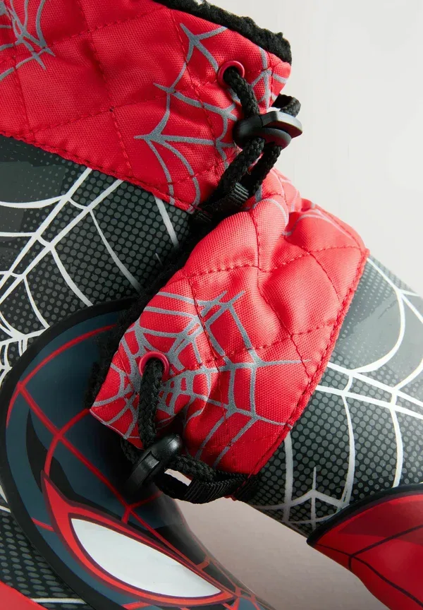 Ботинки водонепроницаемые Regular fit - thermal thinsulate - baby shoes Next black/red spiderman, красный — фото 4