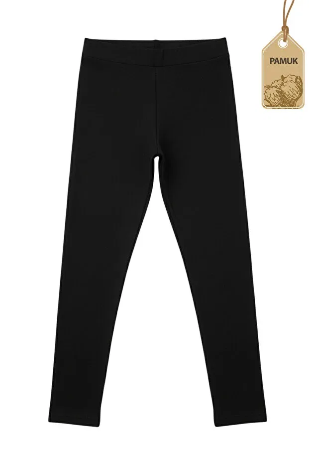 Детские колготки для девочек хлопковые Basics Twoo Kids, Color Flexa — фото 3