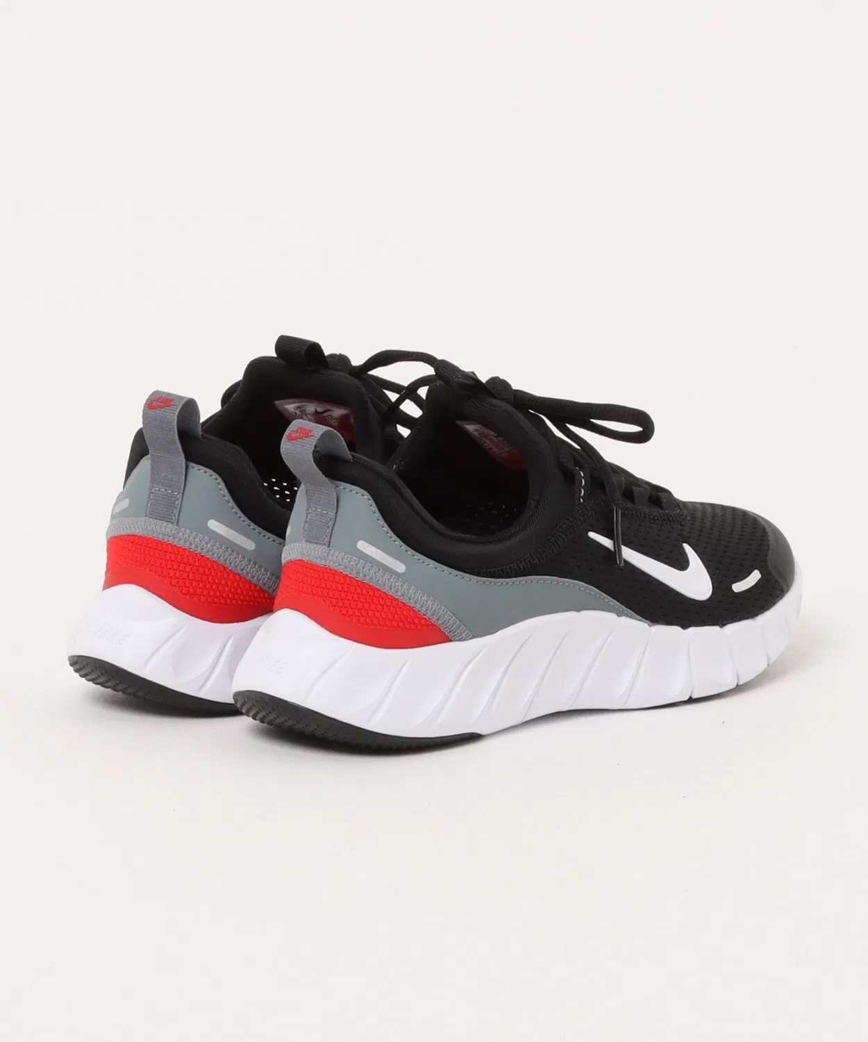 Детские кроссовки Nike Free Ride с гибкой подошвой Black/White — фото 2