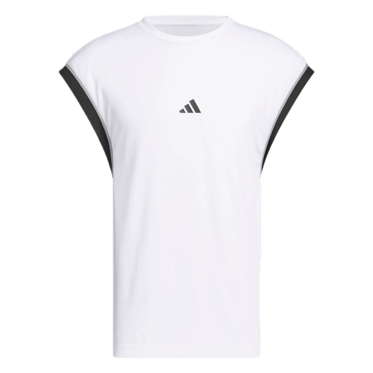 Майка свободная без рукавов Adidas Basketball All-World, белый