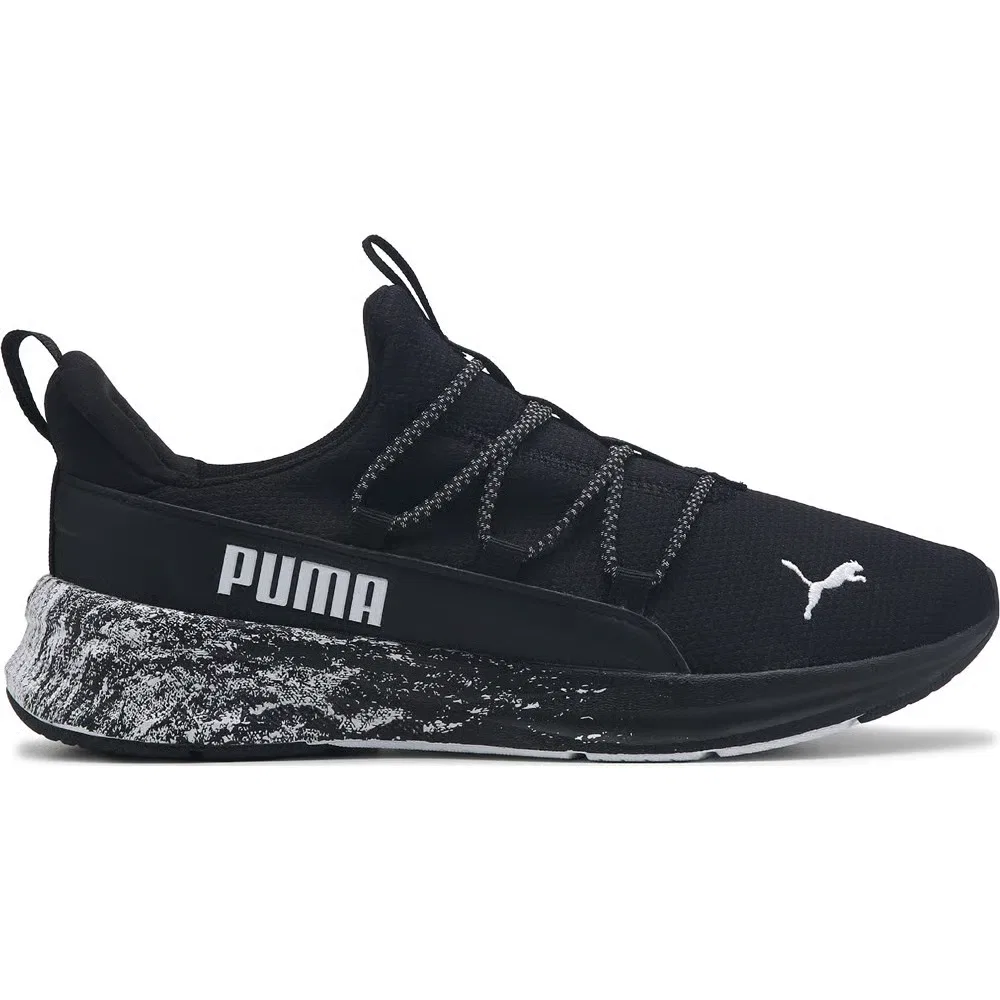Детские кроссовки one4all 2.0 Puma, Black/White Wide — фото 2