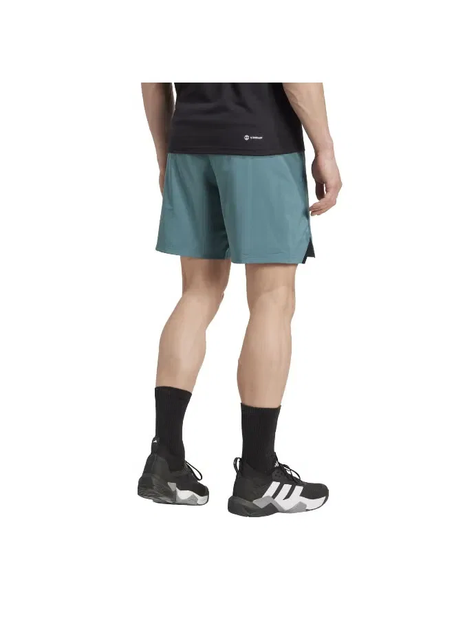 Шорты тренировочные с технологией AEROREADY D4T Adidas, серый — фото 3