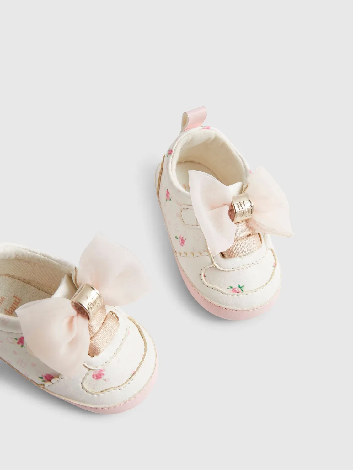Кеды с цветочным принтом River Island White — фото 4