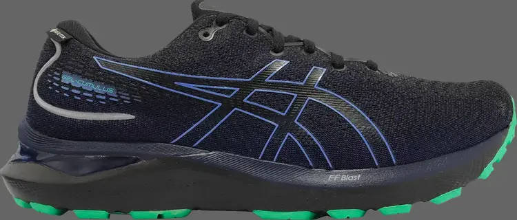 

Кроссовки gel cumulus 24 gore-tex 'black blue coast' Asics, черный