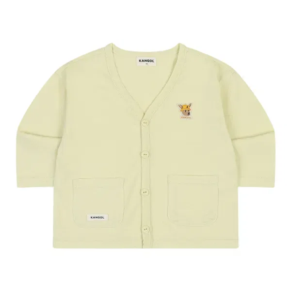 Кардиган детский хлопковый rb 0963, Kangol Kids, желтый