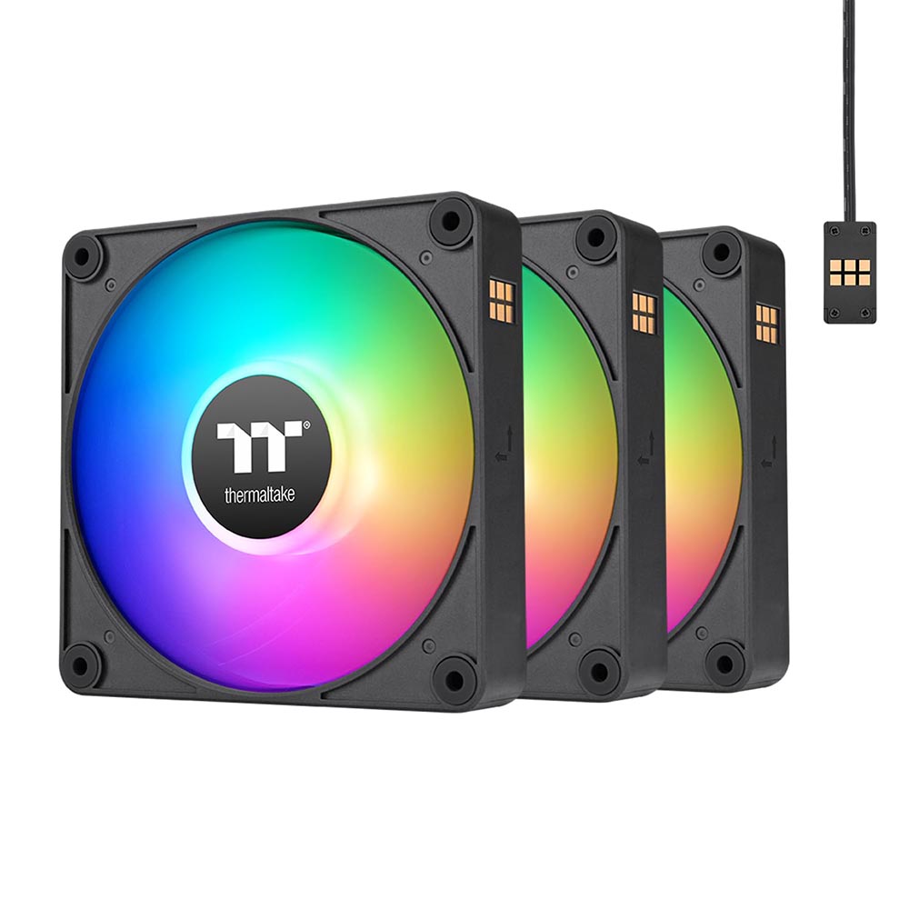 

Вентилятор Thermaltake CT140 EX Reverse ARGB, 3 шт, черный