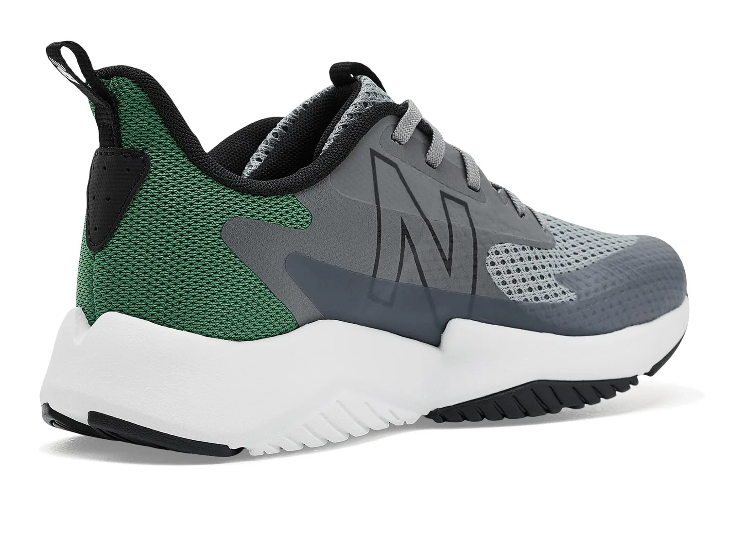 Кроссовки Rave Run Lace (для больших детей) New Balance Kids, Castlerock/Slate Grey — фото 4