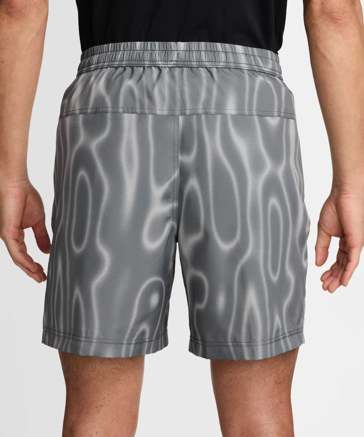 Мужские шорты с принтом Nike Dri-FIT, модель DF Form AOP NIKE, Black — фото 3
