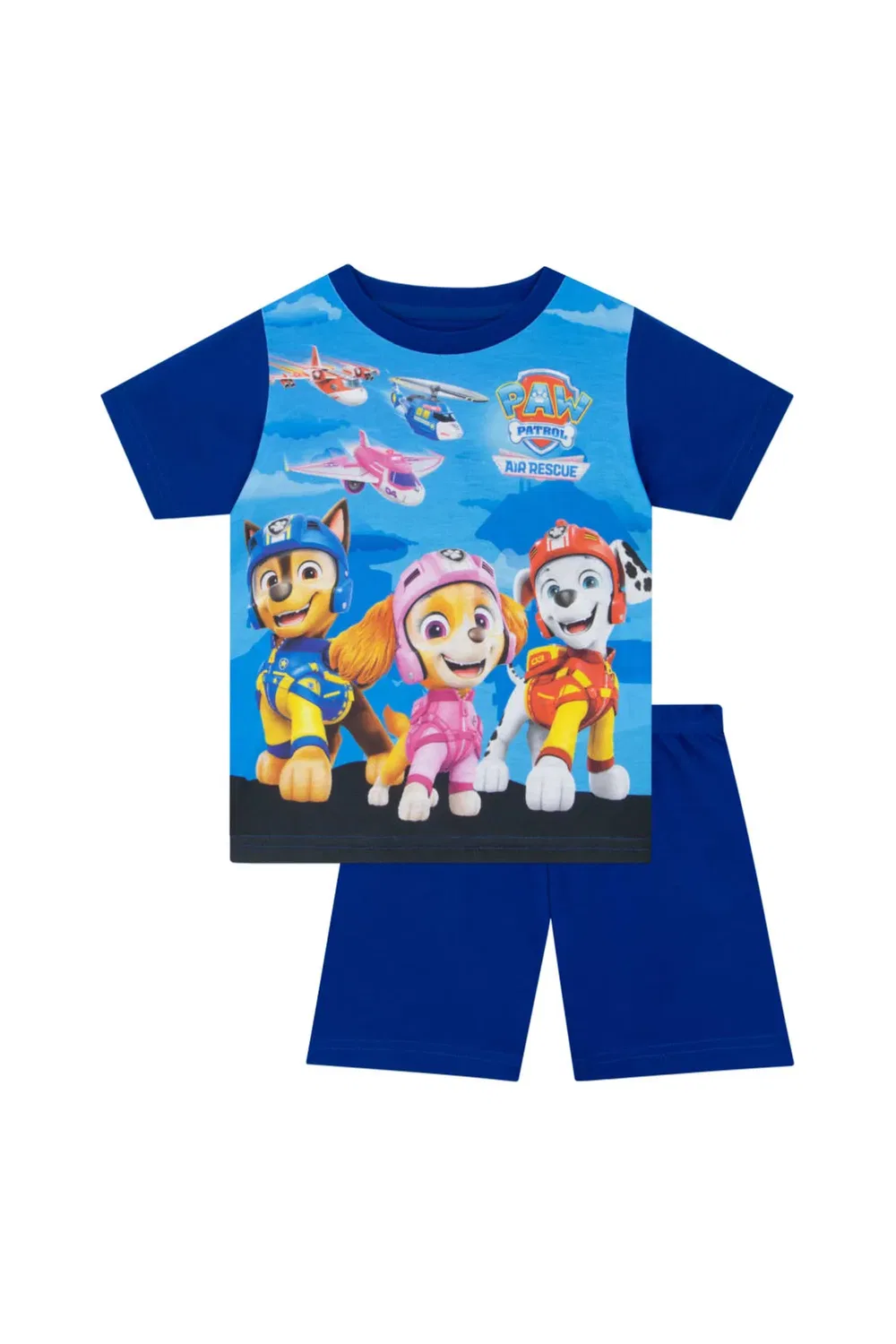 Детская пижама с принтом Skye, Marshall and Chase Paw Patrol, Blue