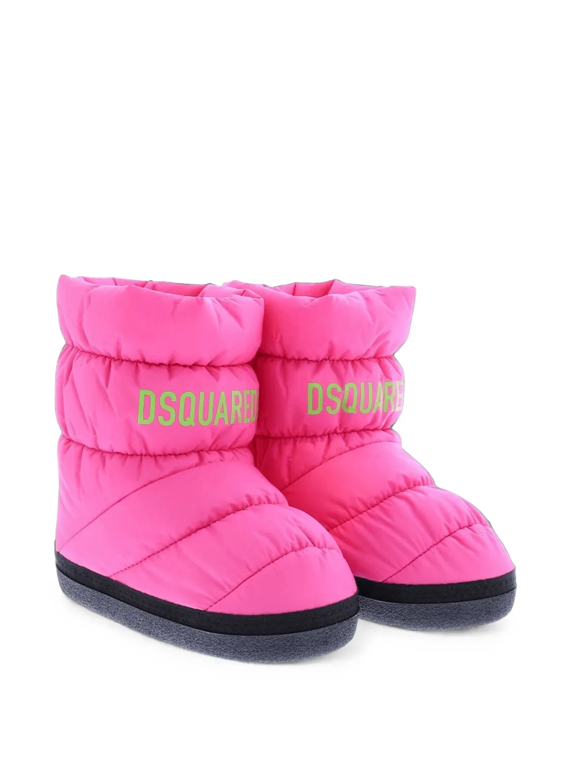 Детские сапоги розовые DSQUARED2, розовый