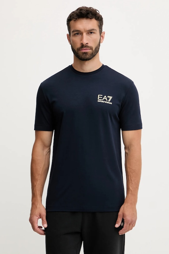 

Футболка Ea7 Emporio Armani, темно-синий