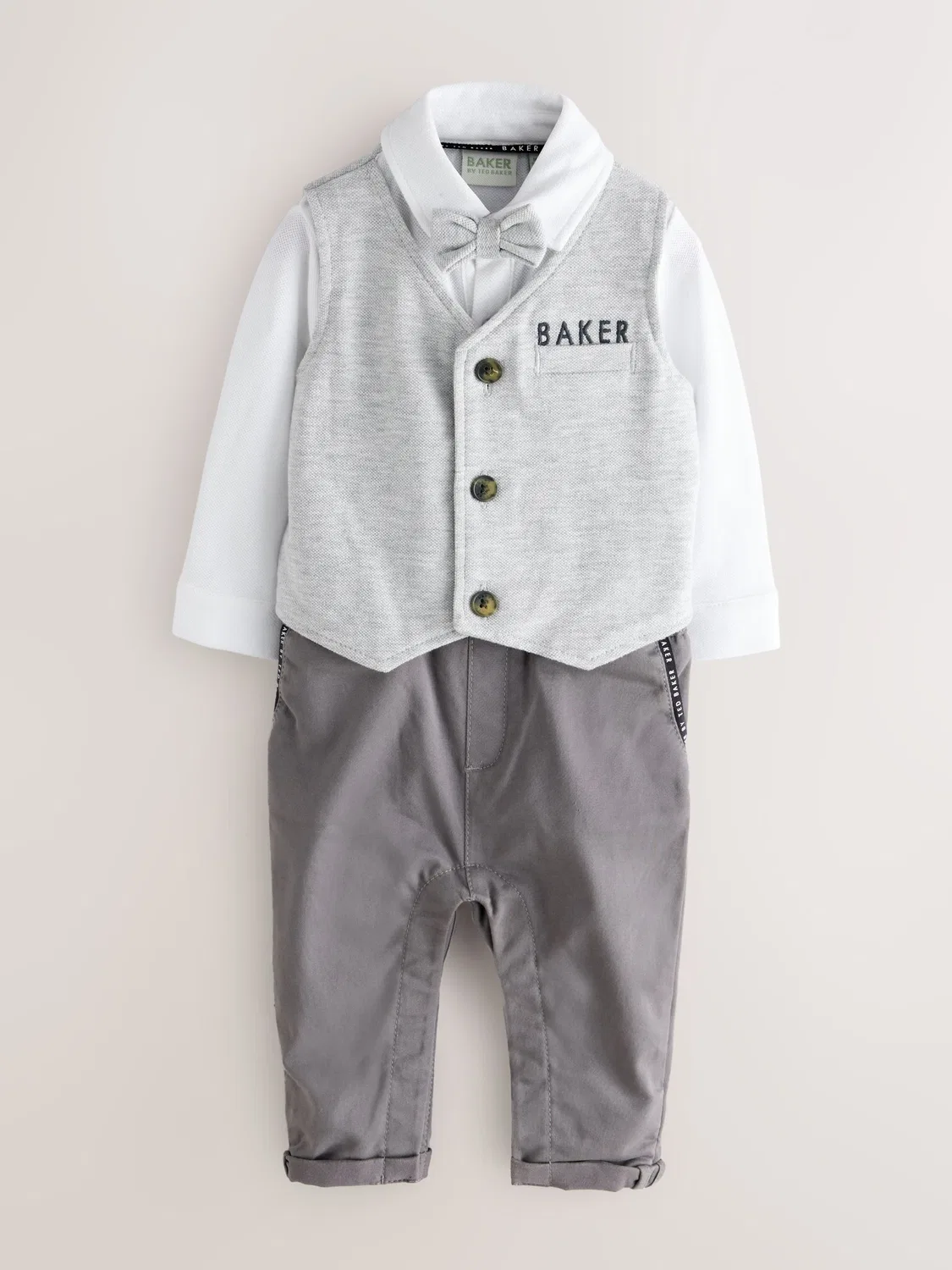 Комбинезон Smart Rompersuit Baker by Ted Baker, серый