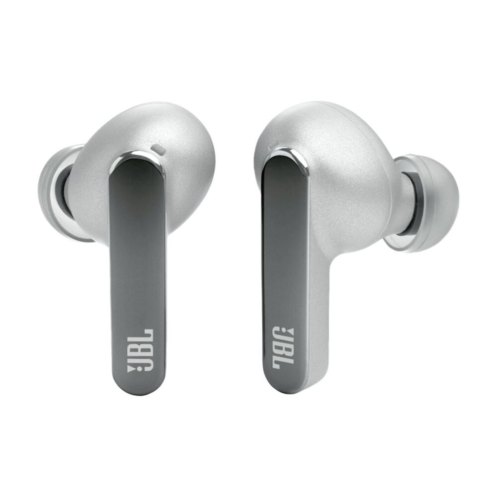 Беспроводные наушники JBL Live Pro 2, серебряный — фото 2