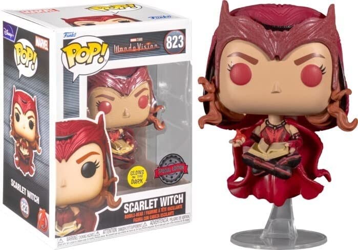 

Фигурка Funko POP! WandaVision Scarlet Witch Glow-in-The-Dark Pop! Vinyl Figure - EE Exclusive