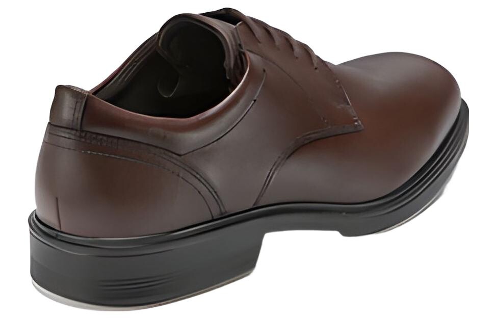 Мужские туфли Ecco Men's Casual Shoes Men Low-Top Brown — фото 4