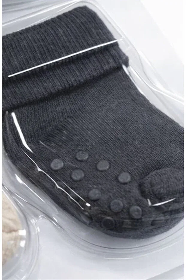 Детские носки с нескользящей подошвой 9 пар Yetiş Socks, Multicolor — фото 4