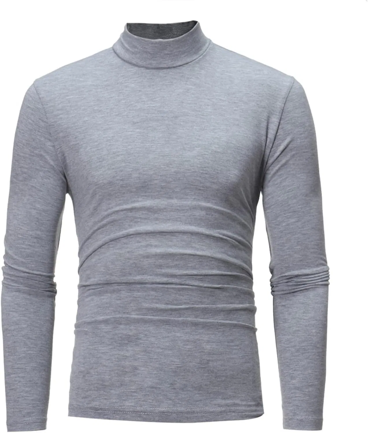 Мужская термобельевая футболка с длинным рукавом Regular Fit, Grey — фото 4