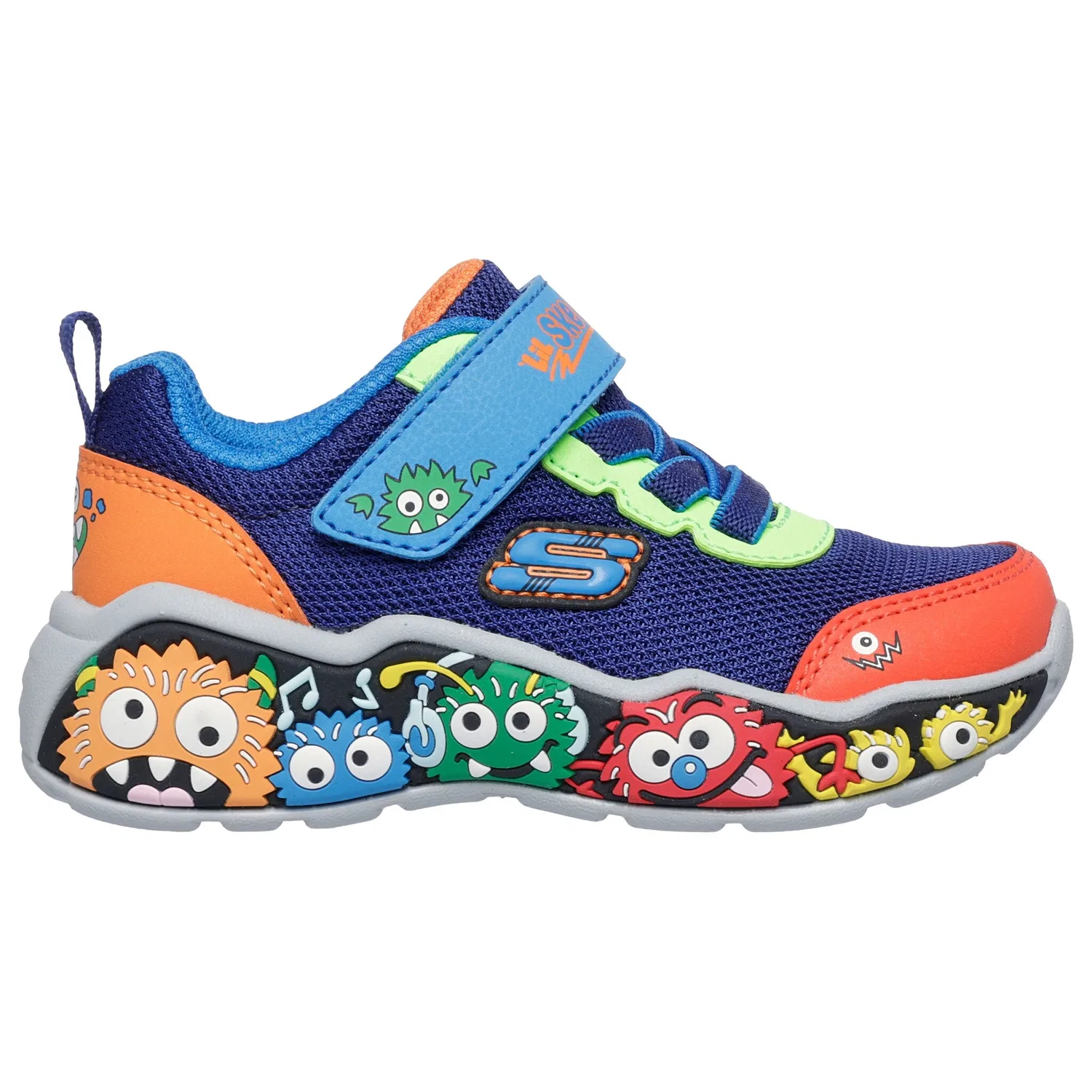 Детские кроссовки для первых шагов Skechers, Navy Multicolor