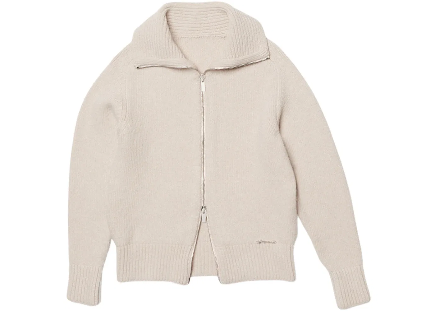 Мужской кардиган на молнии Cardigan Jacquemus, Beige