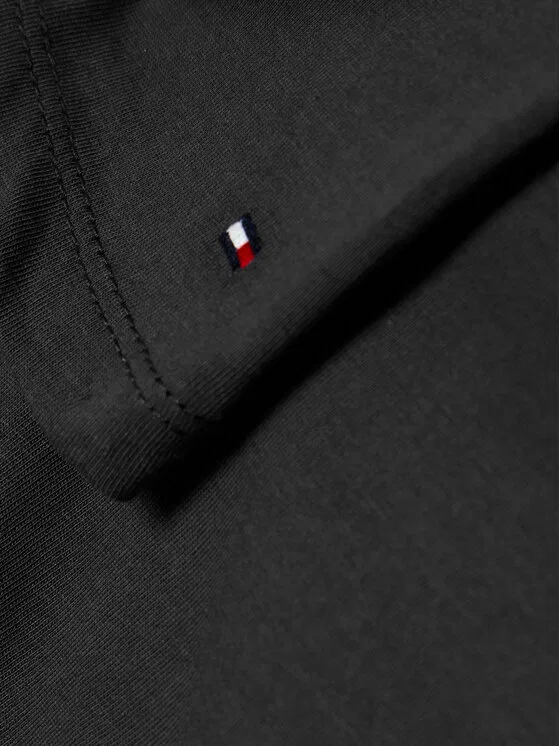 Футболка regular fit Essential Tommy Hilfiger, черный — фото 4