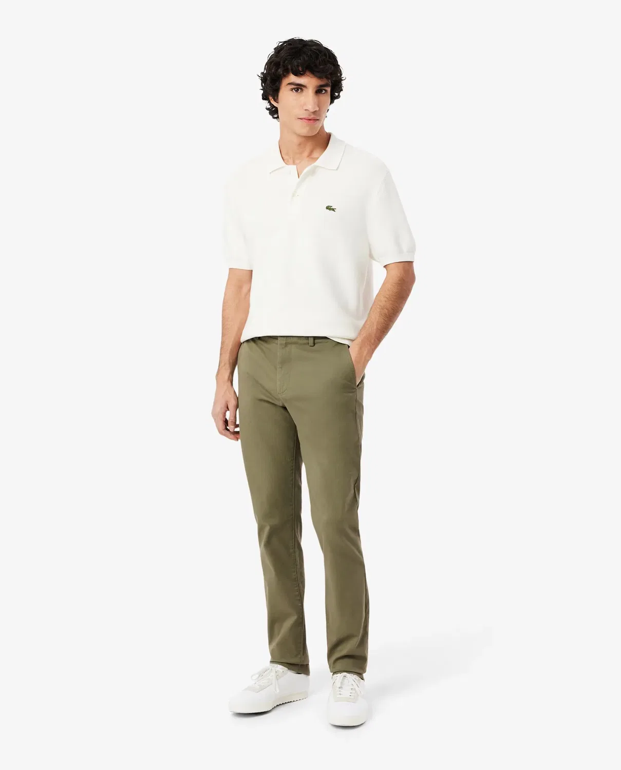 Мужские джоггеры Lacoste, спортивные, Verde Militar