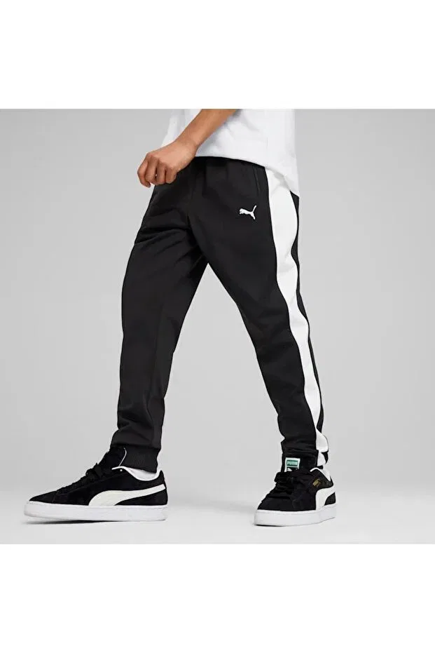 Детские спортивные брюки для девочек с принтом Always On Track Puma, Черный