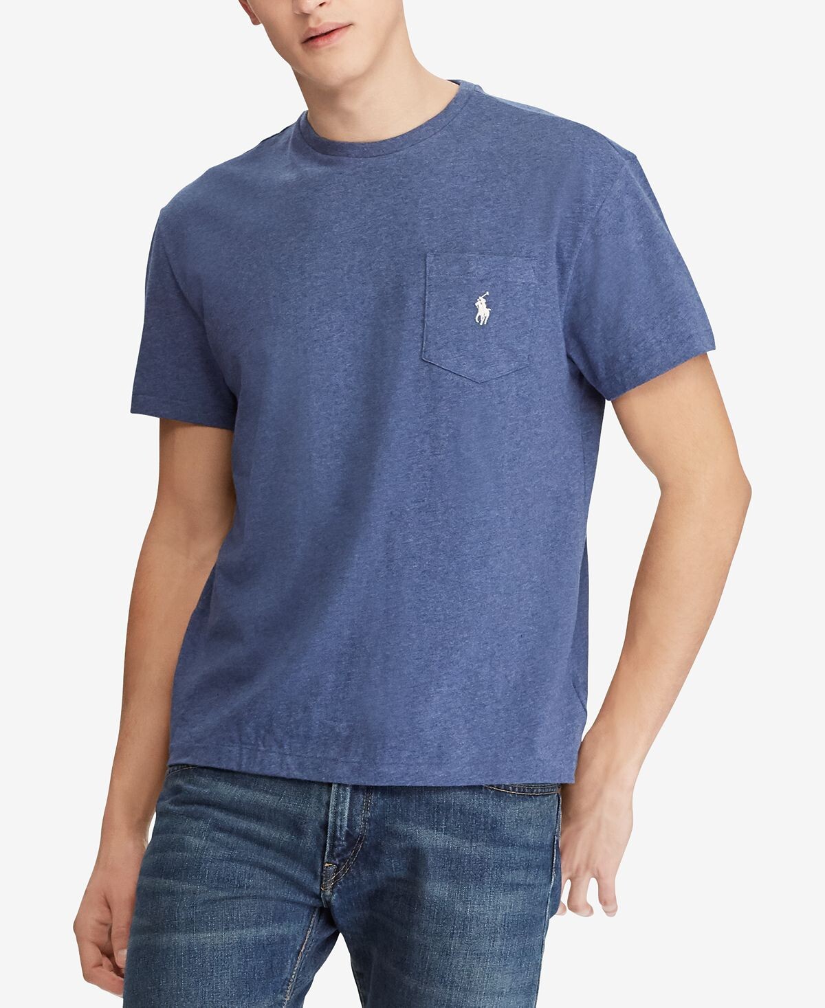 

Мужская классическая футболка с круглым вырезом и карманами Polo Ralph Lauren, мульти, Синий, Мужская классическая футболка с круглым вырезом и карманами Polo Ralph Lauren, мульти