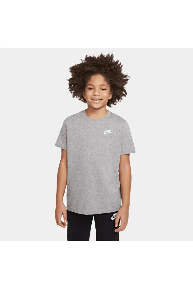 Детская футболка для девочек с коротким рукавом Sportswear Nike, Gray