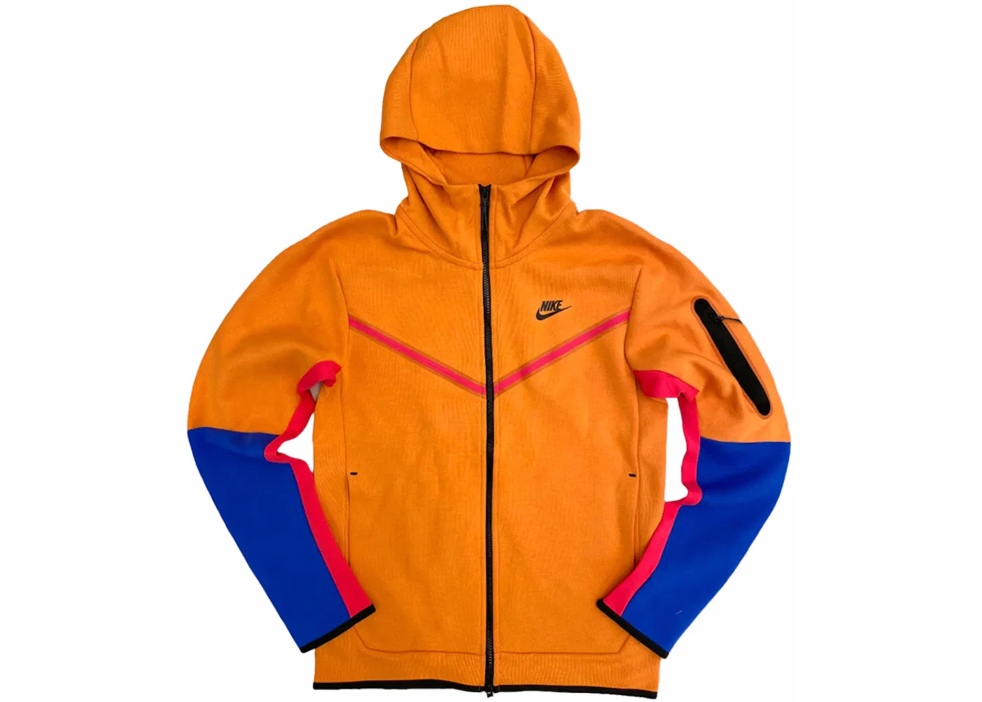 Мужская худи Nike Sportswear Tech Fleece Full-Zip Hoodie, Hot Curry