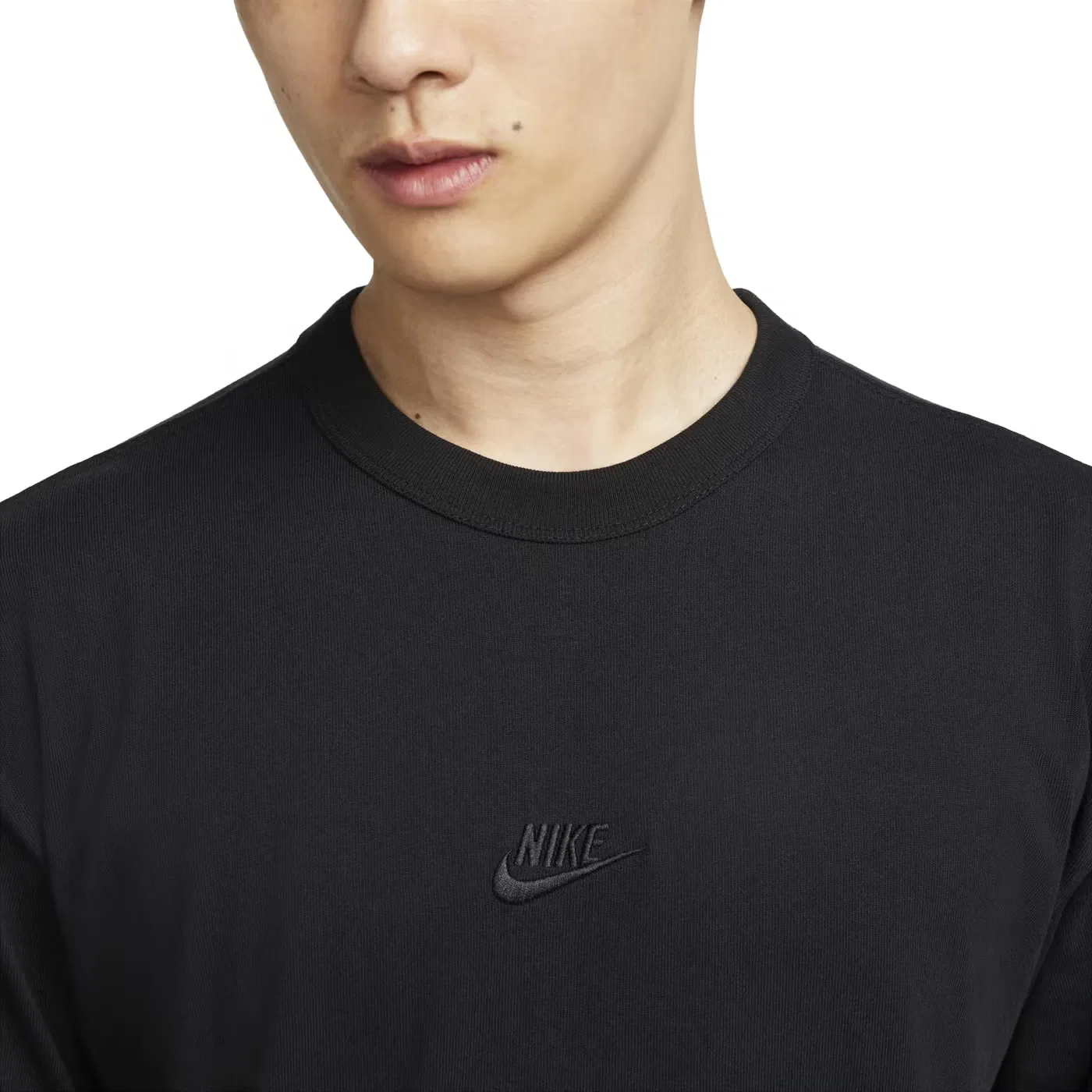 Пуловер с длинным рукавом Nike, черный — фото 4