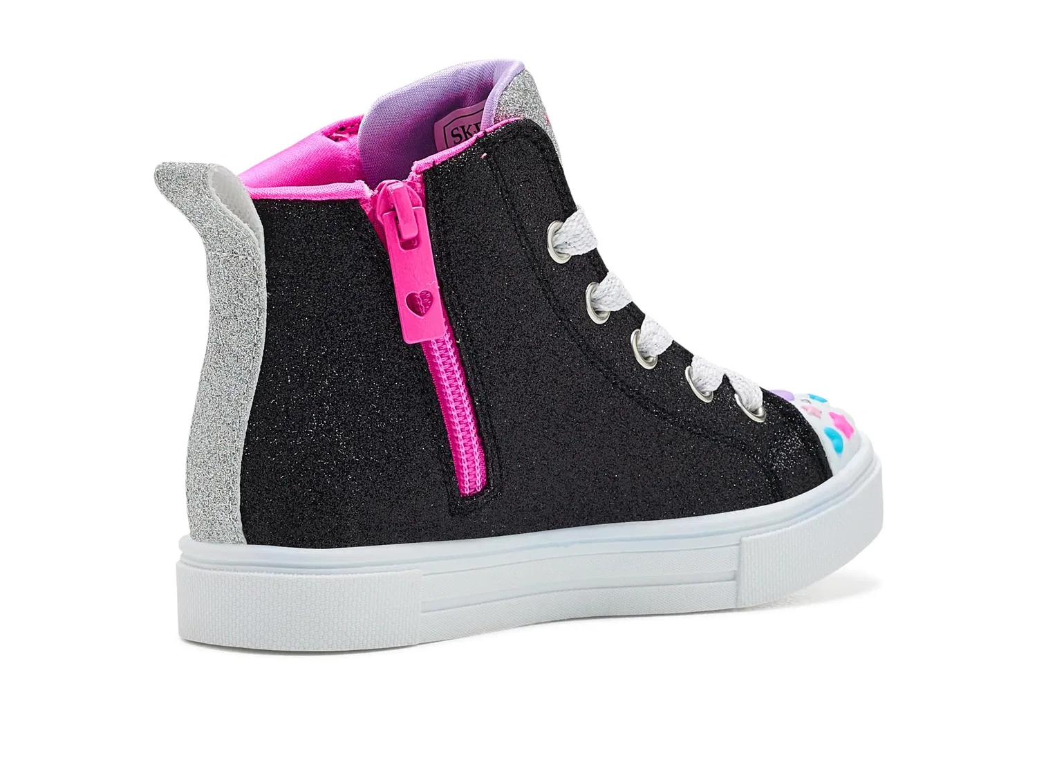 Кроссовки X Care Bear-S Lights-Twinkle Sparks - Forever Care Bears 314491L (для маленьких детей) Skechers Kids, Black/Multi — фото 4