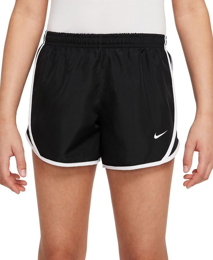 

Шорты для бега Big Girls Dri-Fit Tempo Nike, черный