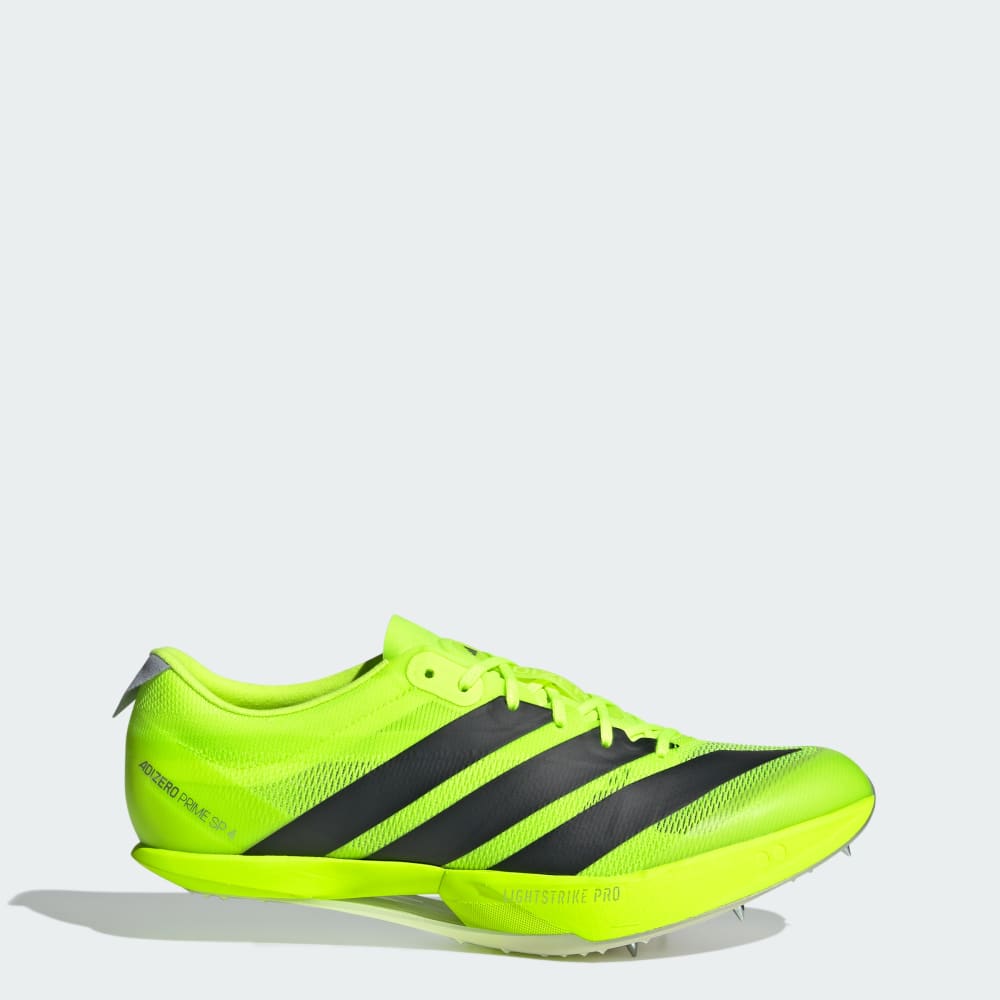 

Кроссовки Adidas Adizero Prime SP 4, цвет Lucid Lemon/Core Black/Silver Metallic