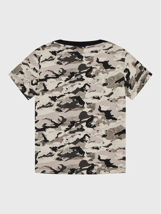 Футболка Allover regular fit Allover Print Camo T-Shirt Adidas, бежевый — фото 2