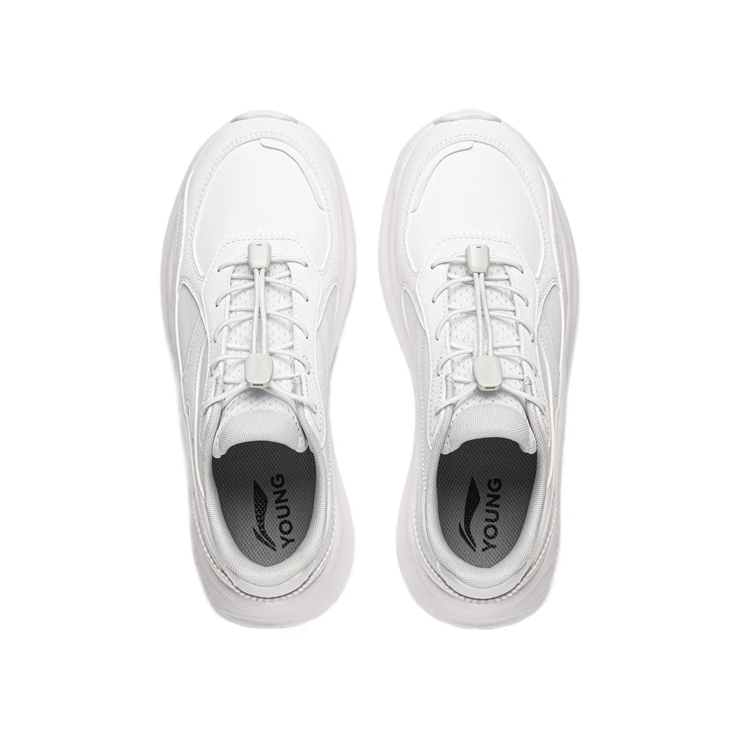 Детские повседневные кроссовки из синтетической кожи Standard White Li-Ning — фото 4
