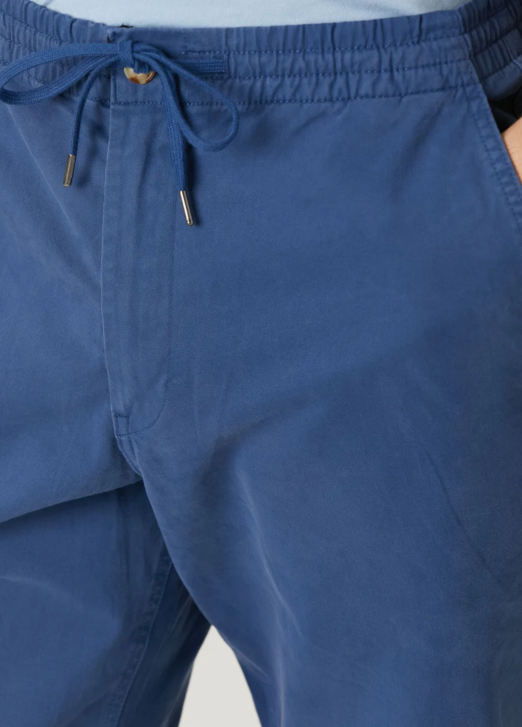 Брюки с поясом Polo Ralph Lauren, blue — фото 4