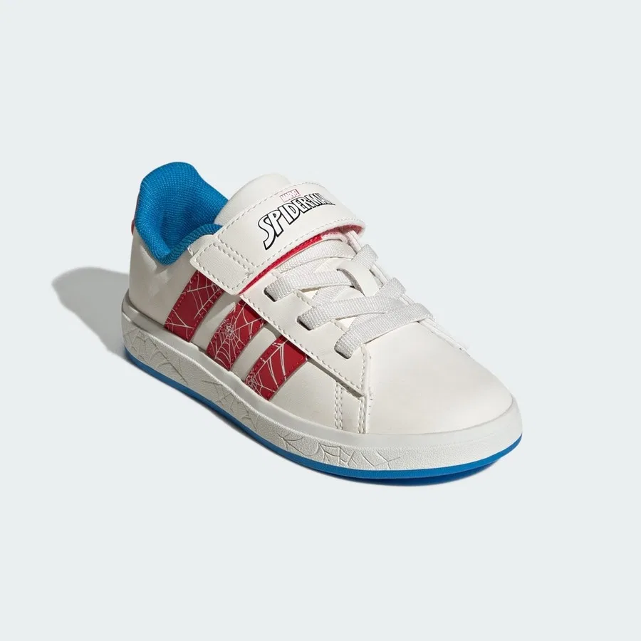 Кроссовки детские с дизайном Marvel Spider-Man Sportswear JS0778 adidas, Синий — фото 3