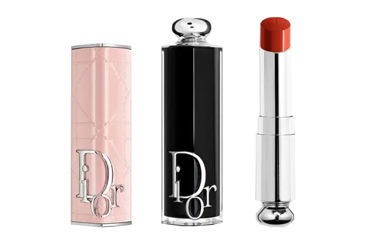 Женская помада с увлажняющим эффектом DIOR8 Lucky Child Tomato Brick Red Black Tube Lipstick, Fashion Shell Romantic Pink