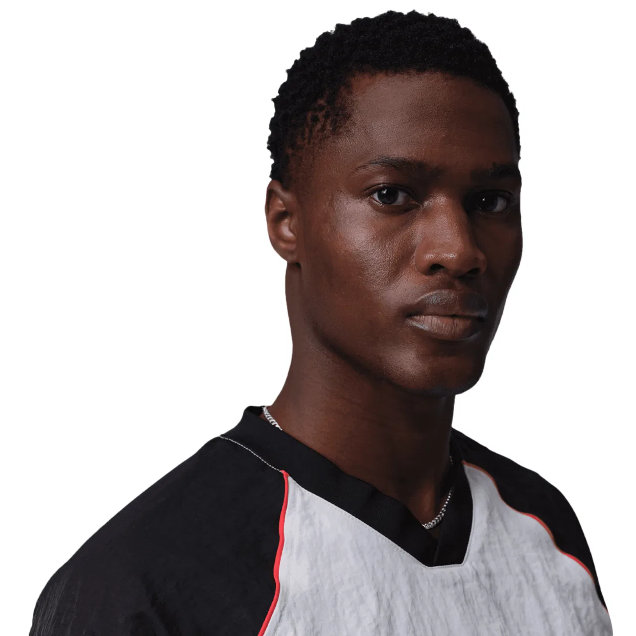 Мужская флисовая толстовка с длинным рукавом Flight Long Sleeve Warm-Up Top Jordan, цвет White/Black/Chile Red — фото 4