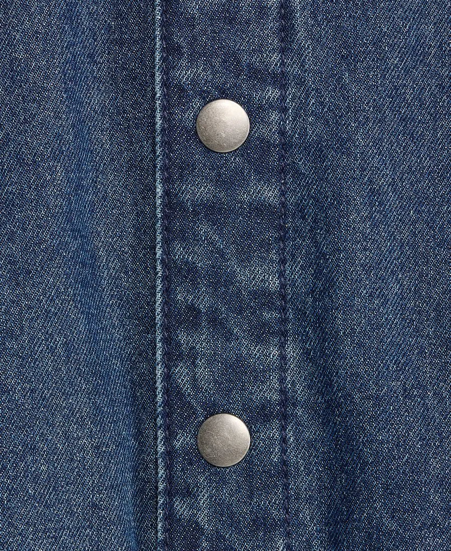 Детская джинсовая куртка-бомбер Epic Threads, Medium Was — фото 3