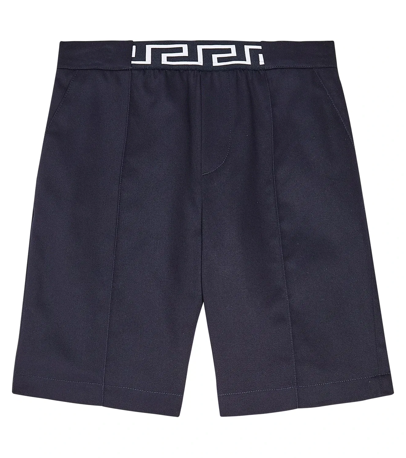 Шорты хлопковые Versace Kids, синий