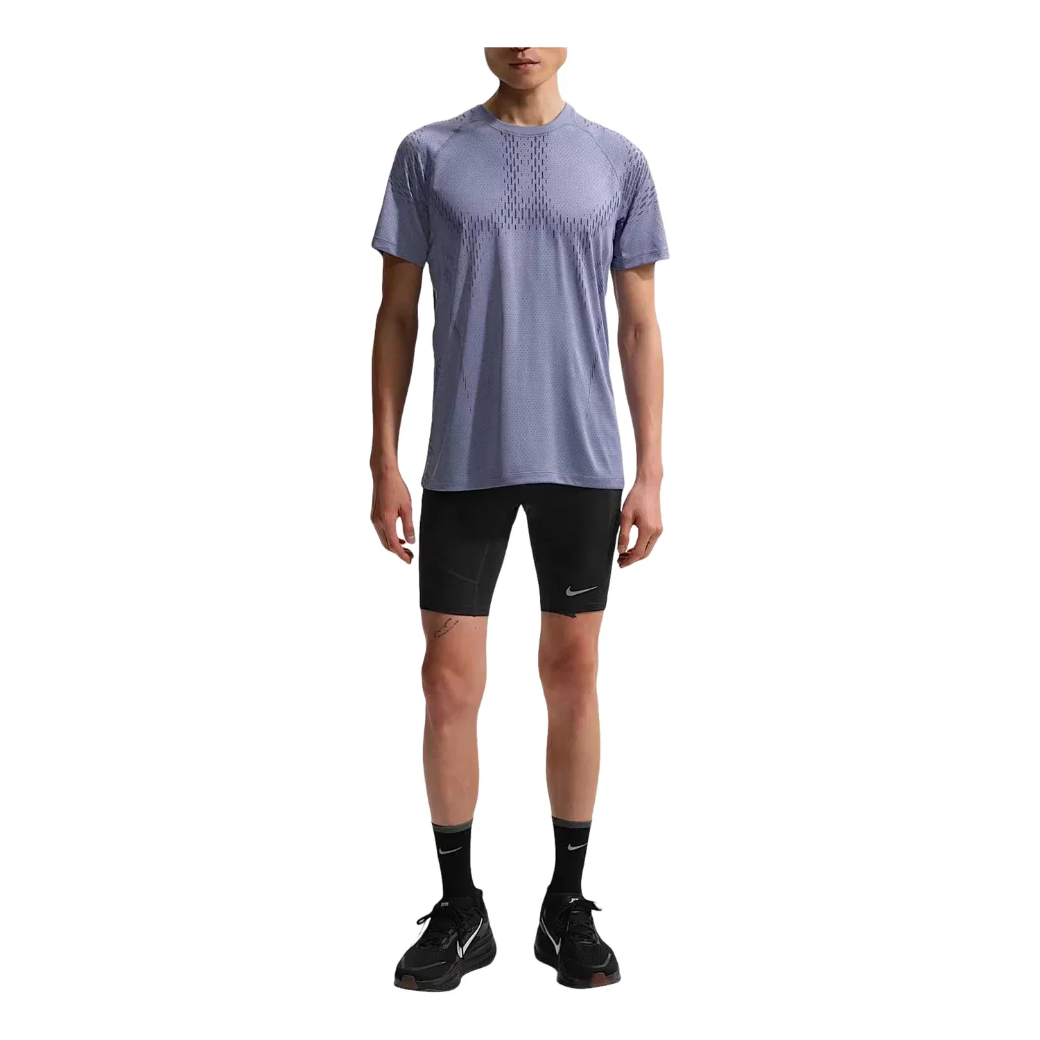 Мужская футболка Nike Stride Dri-FIT ADV, фиолетовый — фото 4