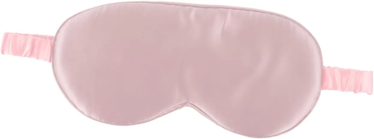 Маска для сна из шелка PLAFOPE, Light Pink